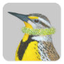 Western meadowlark stickers