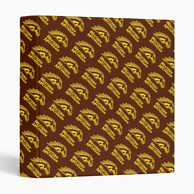 Western Michigan | Broncos 3 Ring Binder (Front/Spine)