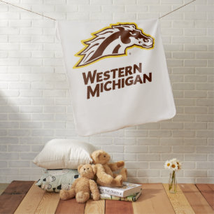 Western Michigan Broncos Baby Blanket