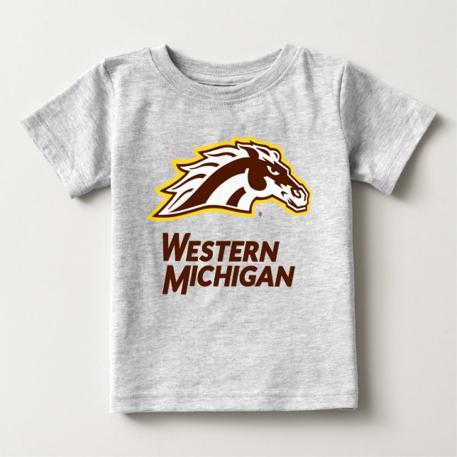 Western Michigan | Broncos Baby T-Shirt (Front)