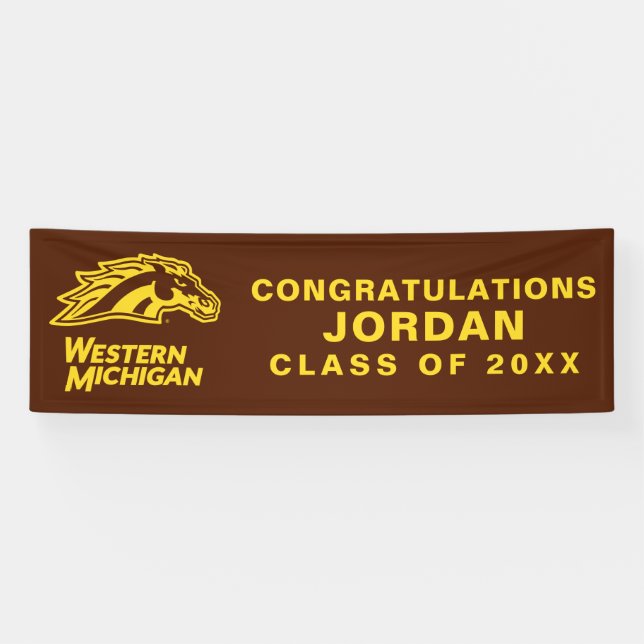 Western Michigan | Broncos Banner (Horizontal)