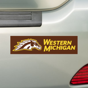 Western Michigan Broncos Bumper Sticker