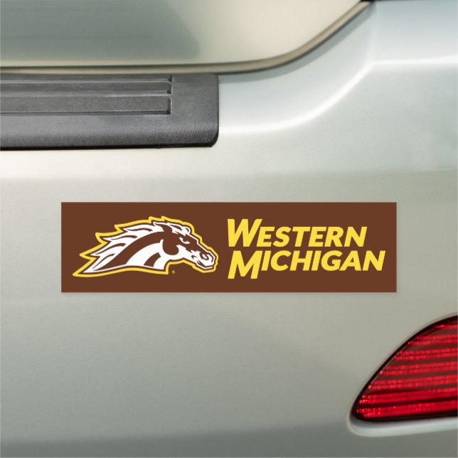 Western Michigan Broncos Car Magnet (In Situ)