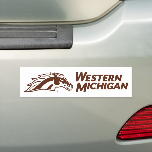 Western Michigan Broncos Car Magnet (In Situ)