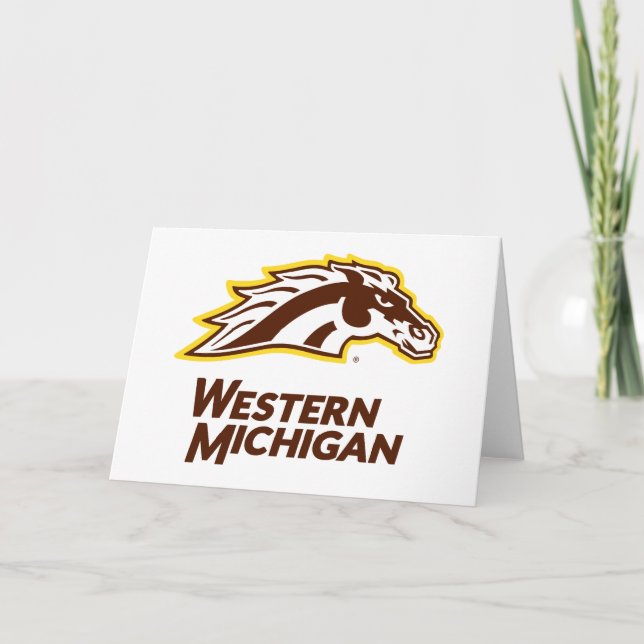 Western Michigan | Broncos Card (Front)