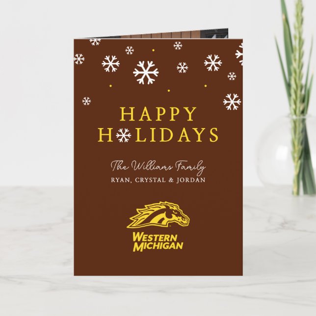 Western Michigan | Broncos Holiday Card (Front)
