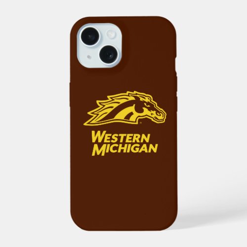 Western Michigan  Broncos iPhone 15 Case