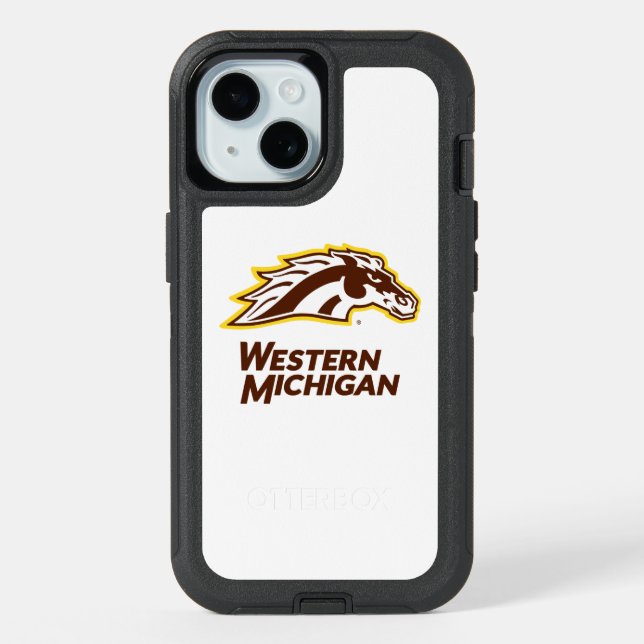 Western Michigan | Broncos iPhone 15 Case (Back)