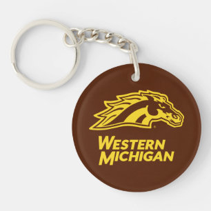 Western Michigan   Broncos Keychain