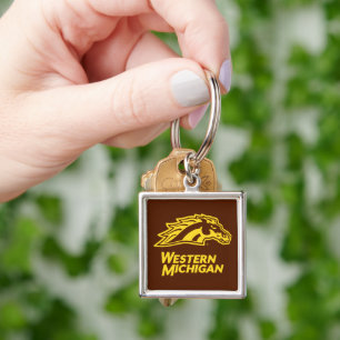 Western Michigan   Broncos Keychain