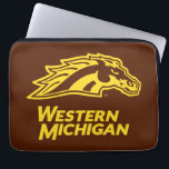 Western Michigan | Broncos Laptop Sleeve<br><div class="desc">Check out these Western Michigan University designs! Show off your WMU Bronco pride awith these Western Michigan products. These make perfect gifts for the Broncos student, alumni, family, friend or fan in your life. All of these Zazzle products are customizable with your name, class year, or club. Go Broncos!</div>