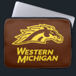 Western Michigan | Broncos Laptop Sleeve<br><div class="desc">Check out these Western Michigan University designs! Show off your WMU Bronco pride awith these Western Michigan products. These make perfect gifts for the Broncos student, alumni, family, friend or fan in your life. All of these Zazzle products are customizable with your name, class year, or club. Go Broncos!</div>