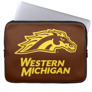 Western Michigan   Broncos Laptop Sleeve