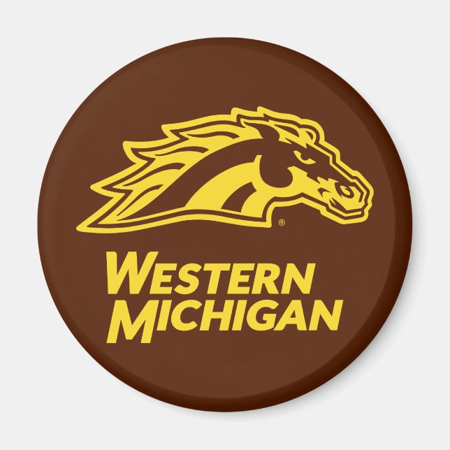 Western Michigan | Broncos Magnet (Front)