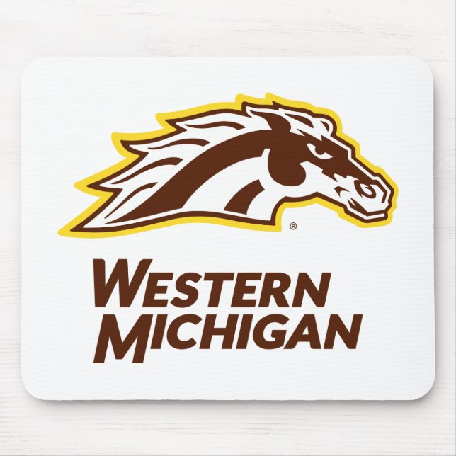 Western Michigan | Broncos Mouse Pad (Front)
