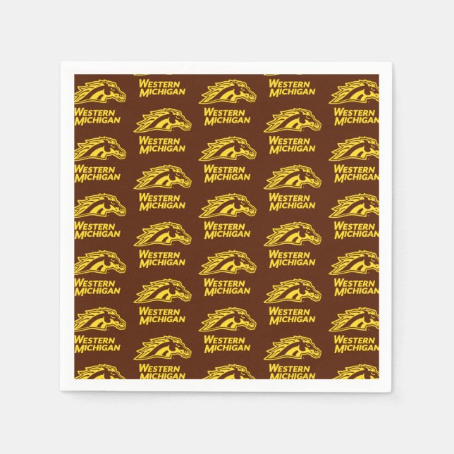 Western Michigan | Broncos Napkins (Front)