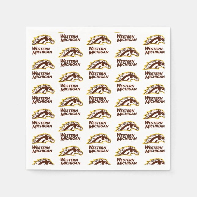 Western Michigan | Broncos Napkins (Front)