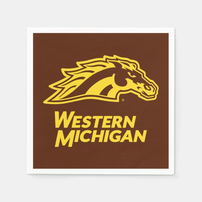 Western Michigan | Broncos Napkins (Front)