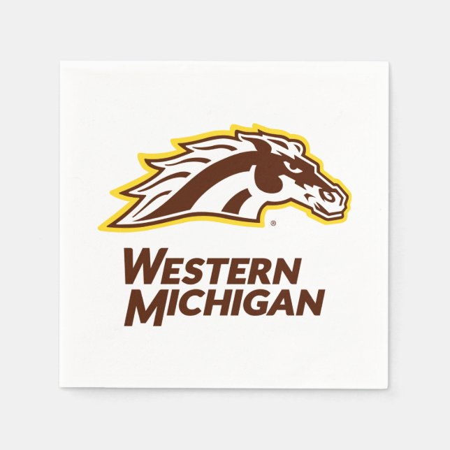 Western Michigan | Broncos Napkins (Front)