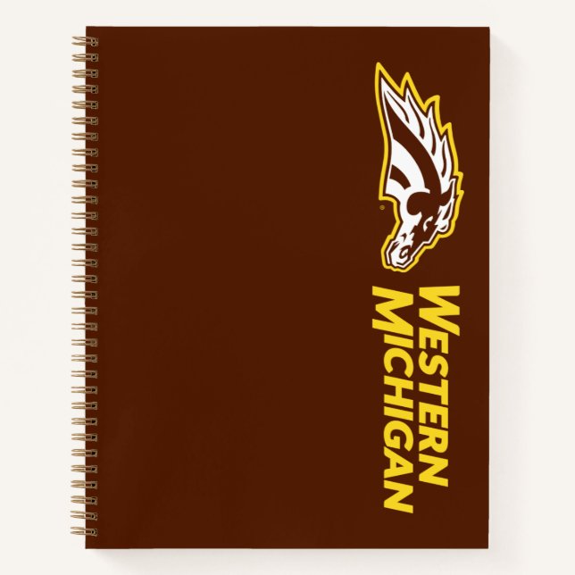 Western Michigan Broncos Notebook (Front)