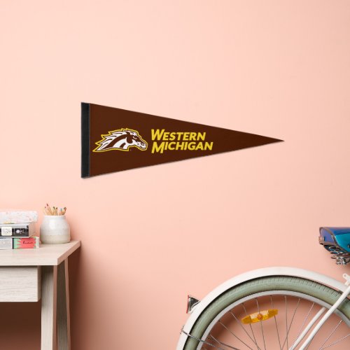 Western Michigan Broncos Pennant Flag