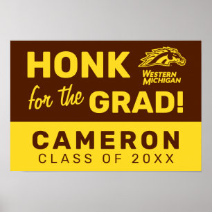 Western Michigan   Broncos Poster