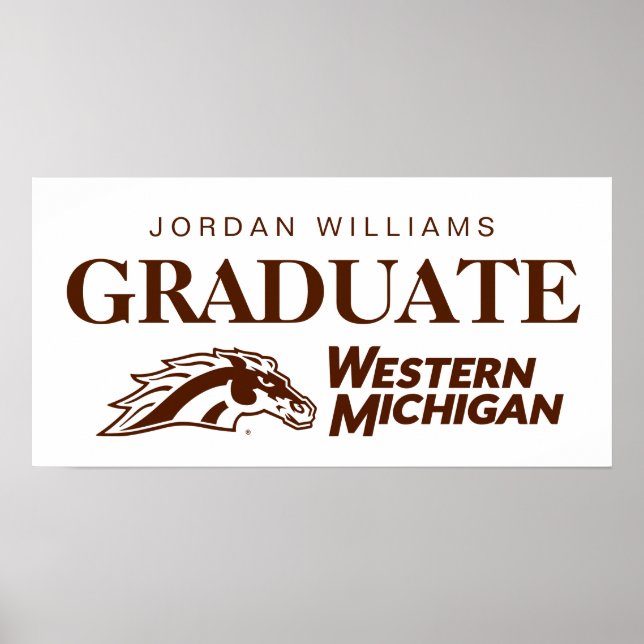 Western Michigan Broncos Poster (Front)