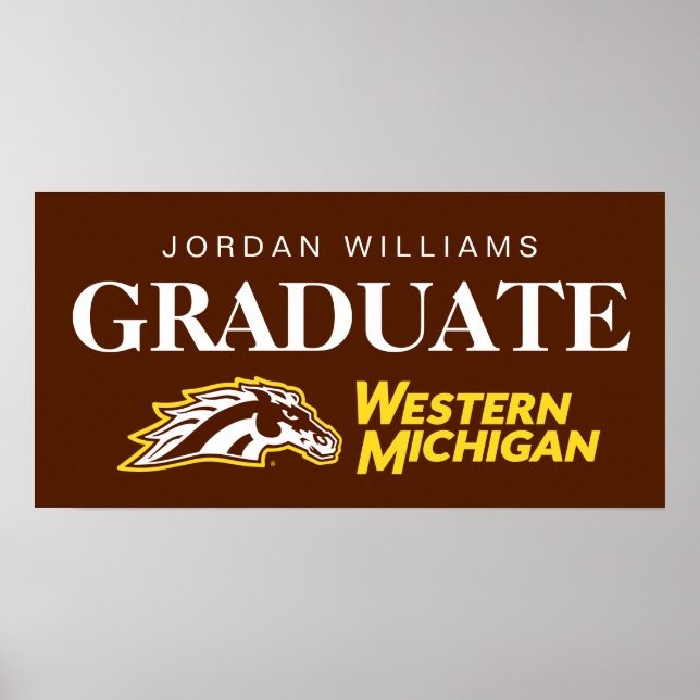 Western Michigan Broncos Poster (Front)