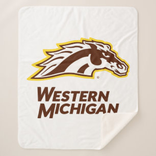 Western Michigan Broncos Sherpa Blanket