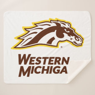 Western Michigan Broncos Sherpa Blanket