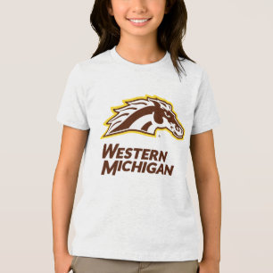 Western Michigan   Broncos Tri-Blend Shirt