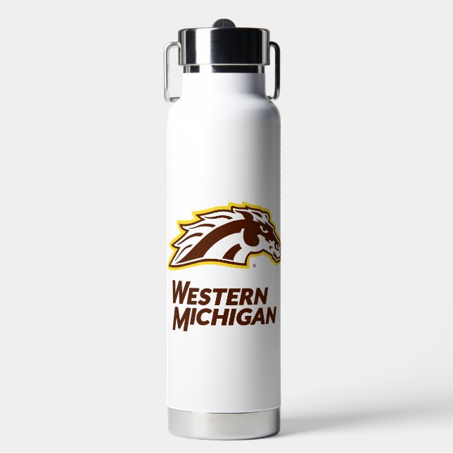 Western Michigan | Broncos Water Bottle (Front)