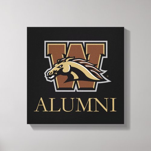 Western Michigan University Alumni Canvas Print
