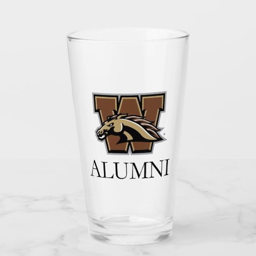 Western Michigan University Alumni Glass
