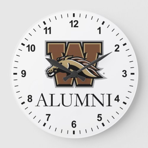 Western Michigan University Alumni Large Clock