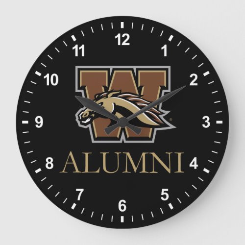 Western Michigan University Alumni Large Clock