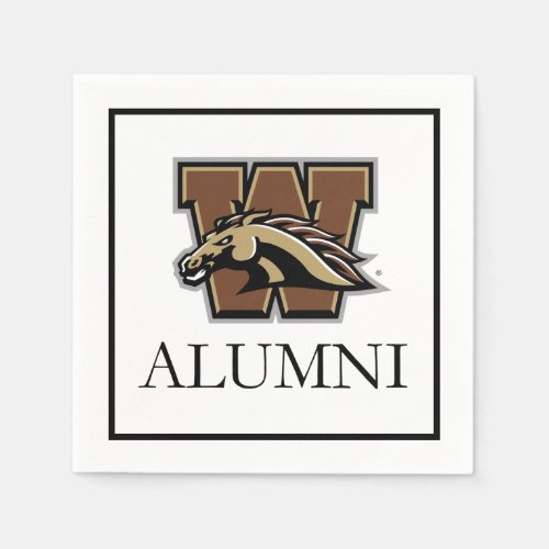 Western Michigan University Alumni Napkins