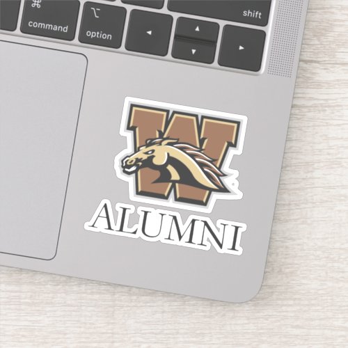 Western Michigan University Alumni Sticker