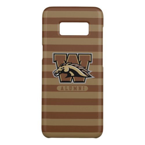 Western Michigan University Alumni Stripes Case_Mate Samsung Galaxy S8 Case