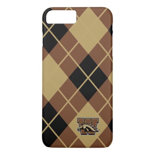 Western Michigan University Argyle Pattern iPhone 8 Plus7 Plus Case