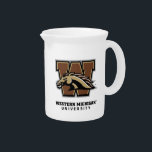 Western Michigan University Athletic Mark Beverage Pitcher<br><div class="desc">Check out these new Western Michigan University designs! Show off your WMU Bronco pride with these new Western Michigan products. These make perfect gifts for the Broncos student, alumni, family, friend or fan in your life. All of these Zazzle products are customizable with your name, class year, or club. Go...</div>