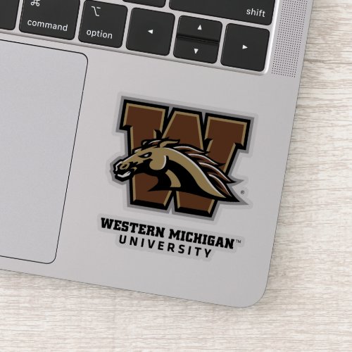 Western Michigan University Athletic Mark Sticker