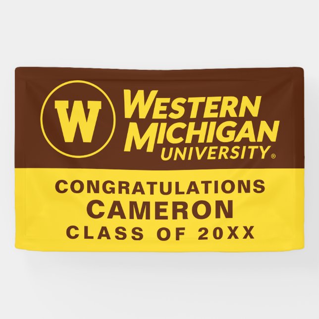 Western Michigan University Banner (Horizontal)