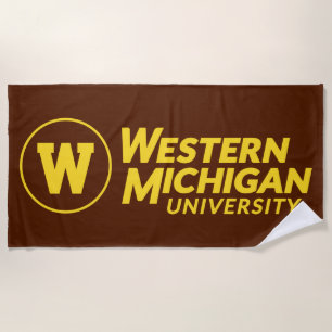 Western Michigan University Beach Towel