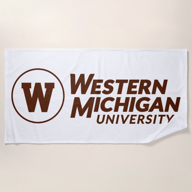 Western Michigan University Beach Towel (Front)