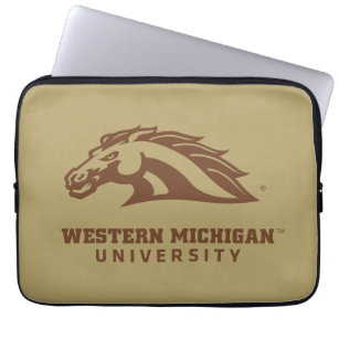 Western Michigan University Bronco Laptop Sleeve