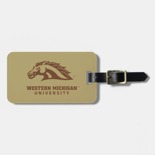 Western Michigan University Bronco Luggage Tag