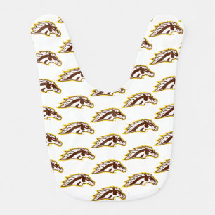 Western Michigan University   Broncos Baby Bib