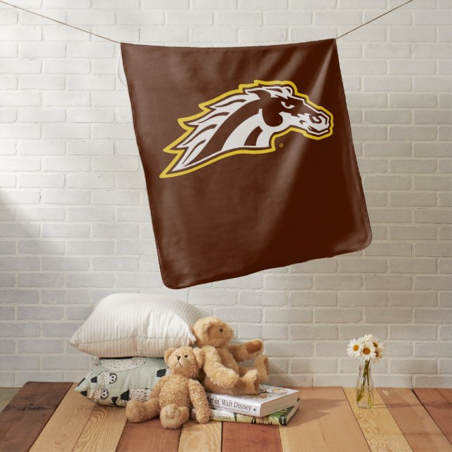 Western Michigan University | Broncos Baby Blanket (In Situ)