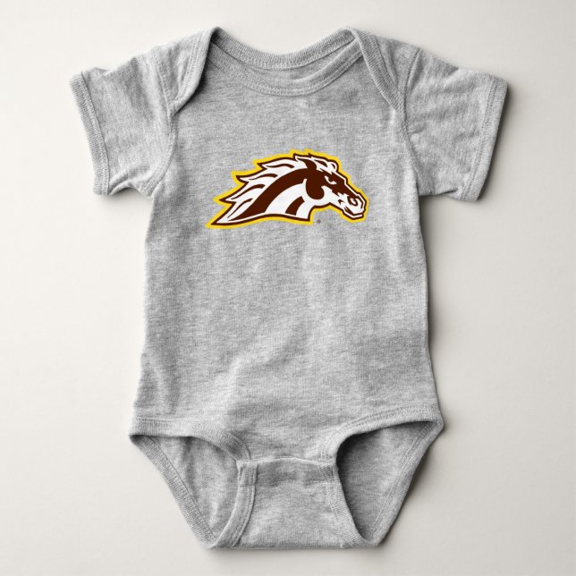 Western Michigan University | Broncos Baby Bodysuit (Front)